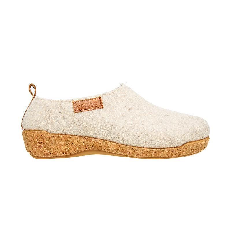 Birkenstock Wonderwool Clog Træsko Dame Beige | DK 303CTV